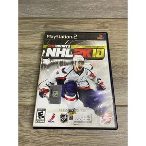 NHL 2K10 Sony PlayStation 2 PS2 Alex Ovechkin 2K Sports SLUS 21914 CIB Complete